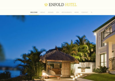 Webdesign Hotel • Beautyful