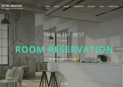 Webdesign Hotel • Reservation