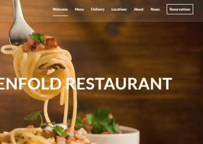 Webdesign Restaurant • Italiano